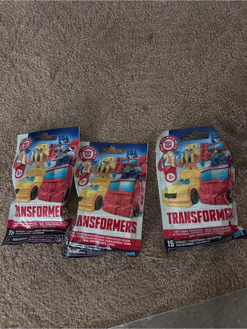 Transformers tiny changers Blind Bag Mini Figures - (3)